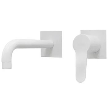 Смеситель для раковины Webert Sax Evolution SE830606740 Белый матовый — фото 1, Смесители для раковины