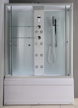 Душевой бокс Timo Lux 148x82 TL-1505 с гидромассажем — фото 3, Душевые боксы