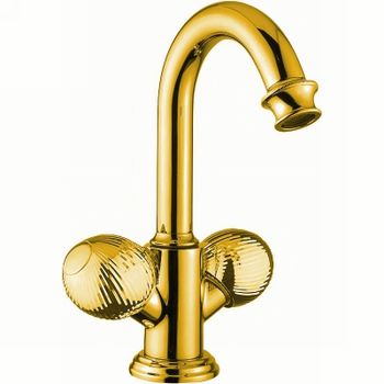 Смеситель для раковины Cezares Aphrodite APHRODITE-LS2-03/24-M Золото 24 карат — фото 1, Смесители для раковины