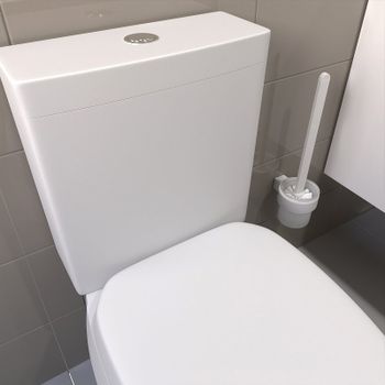 Товар: Ершик для унитаза Altasan Лотос ЛТ90БМ Белый матовый - фото 2 Ершик для унитаза Altasan Лотос ЛТ90БМ Белый матовый — фото 2, Ершики для унитаза