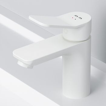 Смеситель для раковины AM.PM X-Joy F85A02133 Белый — фото 10, Смесители для раковины