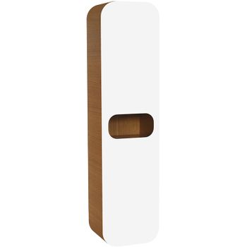 Шкаф пенал Creavit Pion 40 PN2160.02.BDM подвесной Белый Дуб — фото 1, Пеналы для ванной комнаты