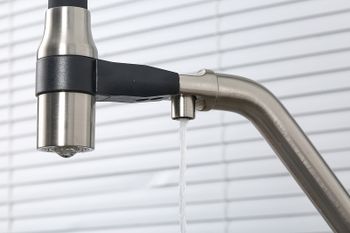 Смеситель для кухни Gappo G4398-85 Сатин Черный — фото 13, Смесители для кухни