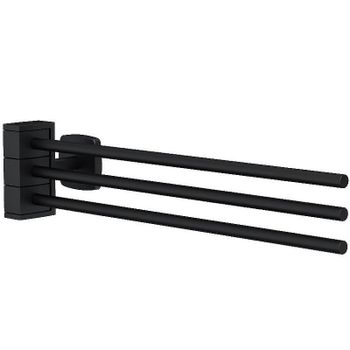 Держатель для полотенец AM.PM Gem A9032722 поворотный Черный — фото 1, Полотенцедержатели