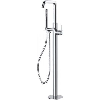 Смеситель для ванны Allen Brau Priority 5.31008-00 Хром — фото 1, Смесители напольные