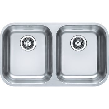 Кухонная мойка Alveus Duo 30 SAT-90 752x440 1036849 Сатинированная сталь — фото 1, Кухонные мойки