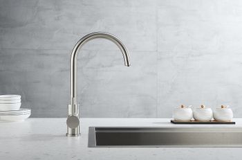 Смеситель для кухни Paulmark Essen Es213211-NI Никель — фото 2, Смесители для кухни