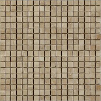 Мозаика из натурального камня Art&Natura Ceramica Marble Mosaic Ivory Travertine 30,5х30,5 см — фото 1, Мозаика