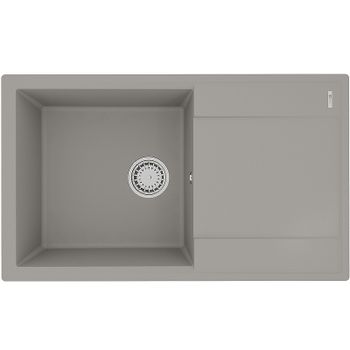 Кухонная мойка Lemark Imandra 840 9910033 Грей — фото 1, Кухонные мойки