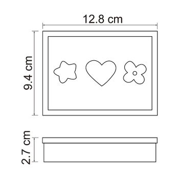 Мыльница WasserKRAFT Lossa K-3429 Синяя — фото 5, Мыльницы