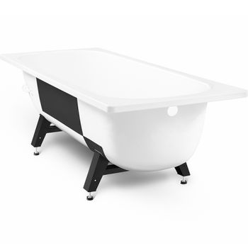 Стальная ванна ВИЗ Tevro Т-62902 160х70 без антискользящего покрытия — фото 2, Стальные ванны