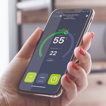 Водонагреватель накопительный Ballu BWH/S 50 Smart WiFi DRY+ Белый — фото 5, Водонагреватели