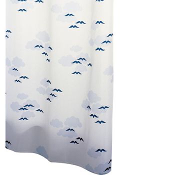 Штора для ванны Ridder Helgoland 200х180 Синяя — фото 1, Шторы для ванной