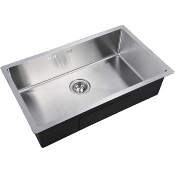 Кухонная мойка ZorG R 7444 Нержавеющая сталь — фото 1, Кухонные мойки