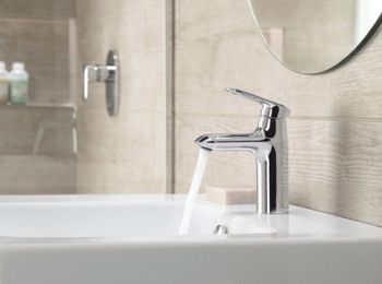 Смеситель для раковины Jacob Delafon Kumin E99447-CP Хром — фото 5, Смесители для раковины