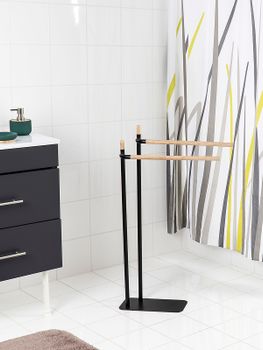 Напольная стойка Ridder Albany 11120110 Черная — фото 3, Стойки - набор держателей