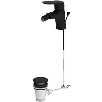 Смеситель для биде Damixa Jupiter 770240300 Черный матовый — фото 1, Смесители для биде