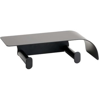 Держатель туалетной бумаги Bemeta Organic Black 167112160 Черный матовый — фото 1, Держатели туалетной бумаги