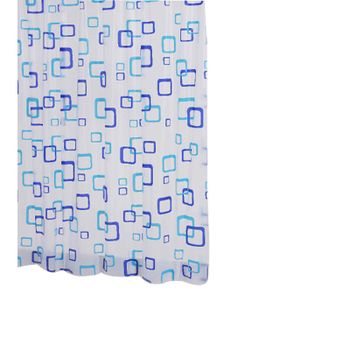 Штора для ванны Ridder Retro 200х180 Синяя — фото 1, Шторы для ванной