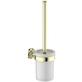 Ершик для унитаза Aquatek Классик AQ4510PG Золото — фото 1, Ершики для унитаза