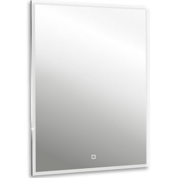 Зеркало Abber See 60 AG6108S-0.6 с подсветкой Серебро с сенсорным выключателем и диммером — фото 1, Зеркала в ванную комнату