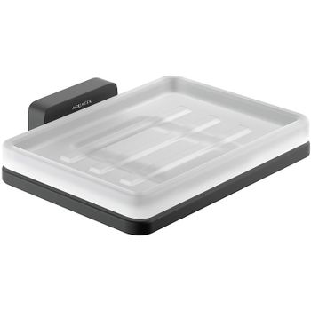 Мыльница Aquatek Либра AQ4303MB Черная матовая — фото 1, Мыльницы