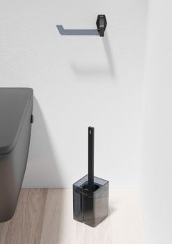 Ершик для унитаза Sonia Luce 182534 Черный матовый — фото 3, Ершики для унитаза