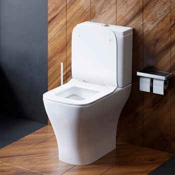 Унитаз компакт Damixa Titan DX78C8600SC с бачком и сиденьем Микролифт — фото 3, Напольные унитазы