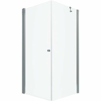 Душевой уголок Triton Форта-Хром 90х90 Щ0000054476 профиль Хром стекло прозрачное — фото 8, Душевые уголки трапеция