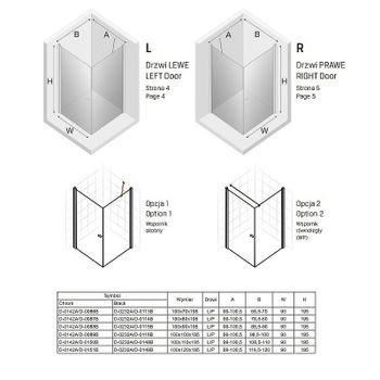 Душевой уголок New Trendy New Soleo Chrome 100х120 D-0142A/D-0151B профиль Хром стекло прозрачное — фото 8, Прямоугольные душевые уголки