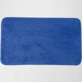 Коврик для ванной комнаты WasserKRAFT Vils 75х45 BM-1071 Синий — фото 1, Коврики для ванной комнаты