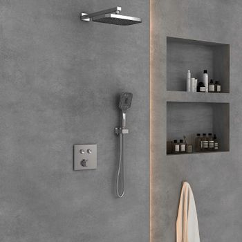 Душевая система Vincea VSFW-4211CH Хром — фото 3, Встраиваемые душевые комплекты