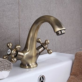 Смеситель для раковины Frap H19-4 F1019-4 Бронза — фото 5, Смесители для раковины