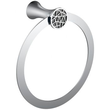 Кольцо для полотенец CeramaLux Virginia 94306A Хром — фото 1, Полотенцедержатели