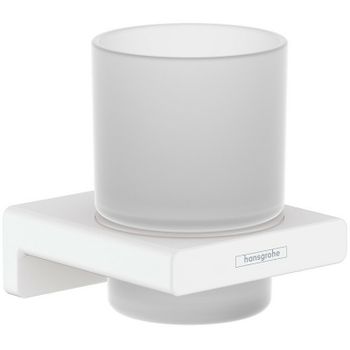 Стакан для зубных щеток Hansgrohe AddStoris 41749700 Белый матовый — фото 1, Стаканы для зубных щеток