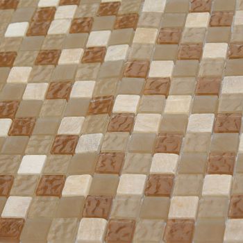 Мозаика Caramelle mosaic Naturelle 8 мм Amber 30x30 см — фото 2, Мозаика