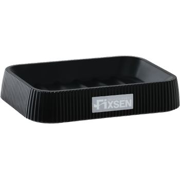 Мыльница Fixsen Black Wood FX-401-4 Черная — фото 1, Мыльницы