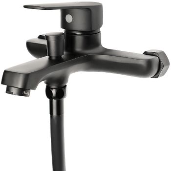 Смеситель для ванны Orange Loop M26-100B Черный — фото 1, Смеситель для ванны