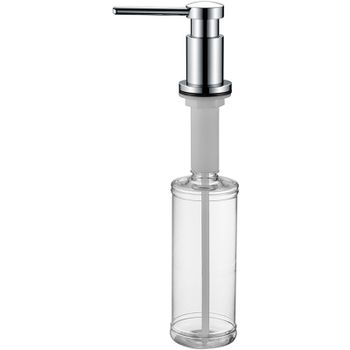 Дозатор для моющего средства Paulmark Brevit D005-CR Хром — фото 1, Дозаторы для кухонных моек