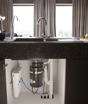 Кухонная мойка Domaci Бьелла DMC-21K DMC-21K-308 Черная — фото 8, Кухонные мойки