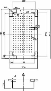 Коландер Seaman SSA-K250 Нержавеющая сталь — фото 2, Коландеры