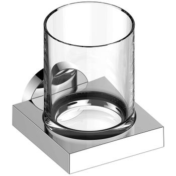 Стакан для зубных щеток Keuco Edition 90 19050 019000 Хром — фото 1, Стаканы для зубных щеток