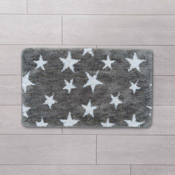 Коврик для ванной комнаты Iddis Promo 50x80 P34M580i12 Серый — фото 1, Коврики для ванной комнаты