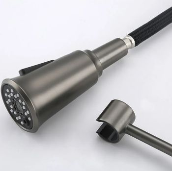 Смеситель для кухни Gappo G4398-69 Оружейная сталь — фото 4, Смесители для кухни