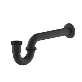 Сифон для раковины Timo 961/03L Черный — фото 1, Сифоны для раковины