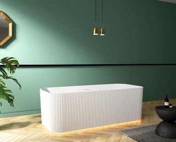 Акриловая ванна Abber 170х75 AB9363-1.7 без гидромассажа — фото 1, Акриловые ванны