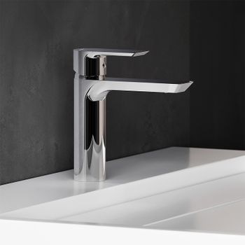 Смеситель для раковины Damixa Apollo 470210000 Хром — фото 3, Смесители для раковины