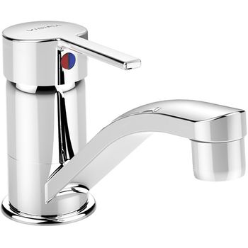 Смеситель для раковины Vidima Logik BA276AA Хром — фото 1, Смесители для раковины