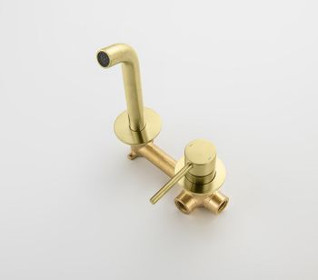 Смеситель для раковины Timo Saona 2372/17SM Золото матовое — фото 2, Смесители для раковины