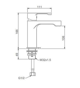 Смеситель для раковины Gappo G02-2 G1002-2 Хром — фото 13, Смесители для раковины